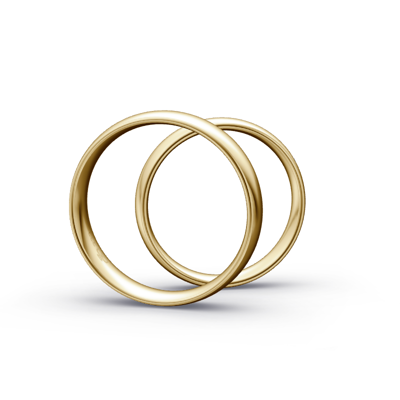 Miniaturbild: Trauringe TL7939 - Gelbgold (Poliert) | Eheringe aus Gold