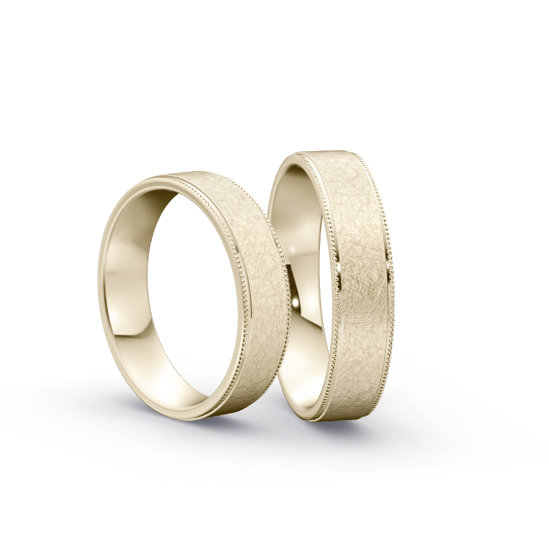 Miniaturbild: Trauringe TL8216 - Chamois (Altweißgold)