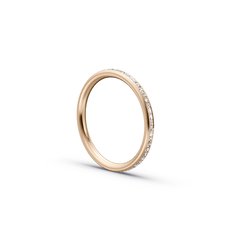 Miniaturbild: Vorsteckring TL85889 - Roségold