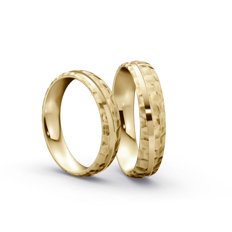 Miniaturbild: Trauringe TL5960 - Gelbgold (Kies / poliert) | Eheringe aus Gold