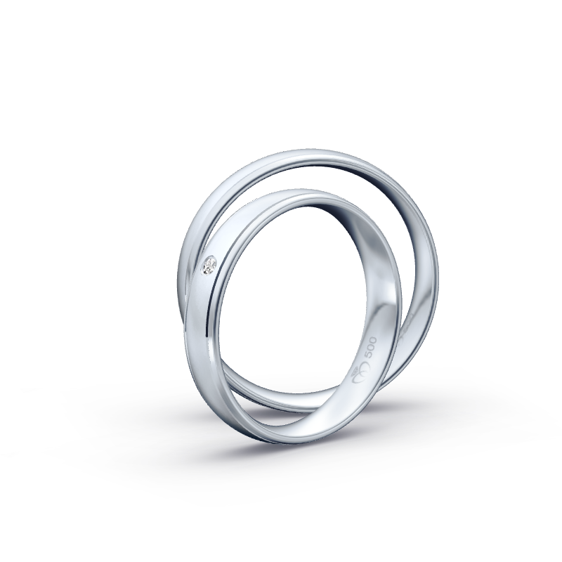 Miniaturbild: Trauringe TL8182 - Palladium