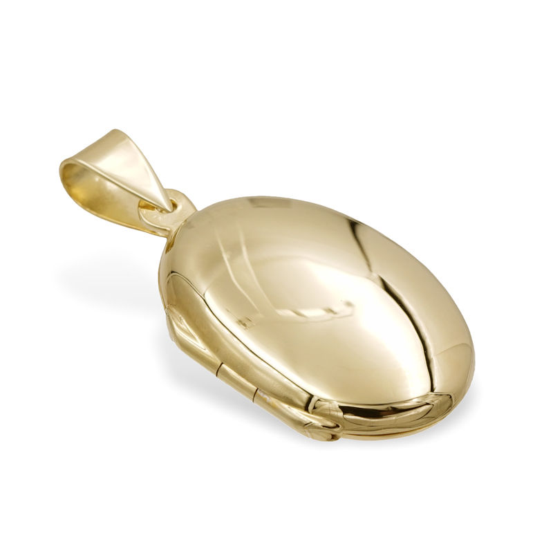 Miniaturbild: Medaillon oval, Silber 925/000, vergoldet, TL06535