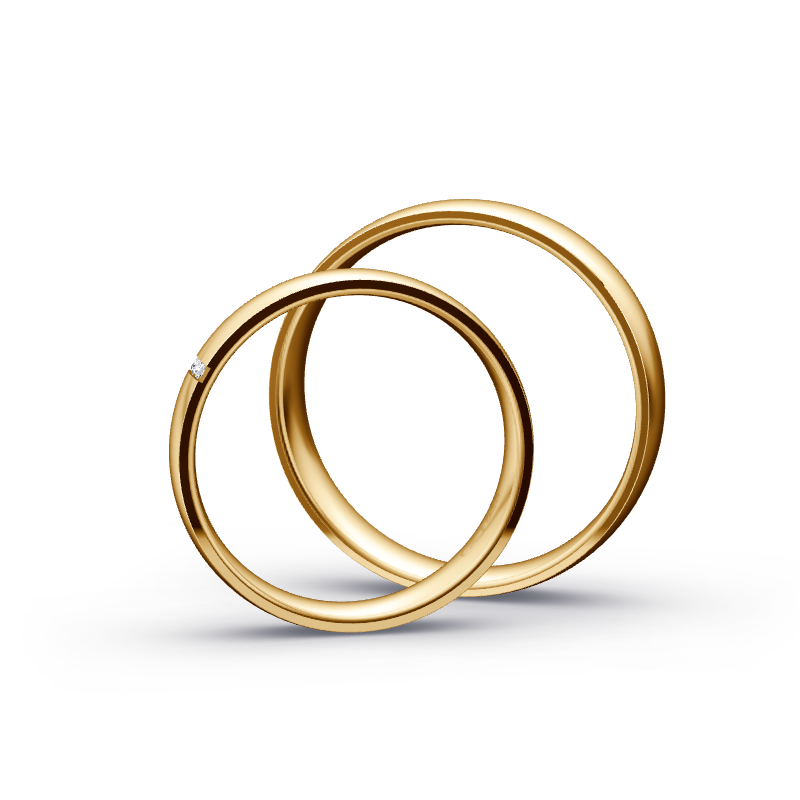 Miniaturbild: Trauringe TL7367 - Sattgelb-Gold