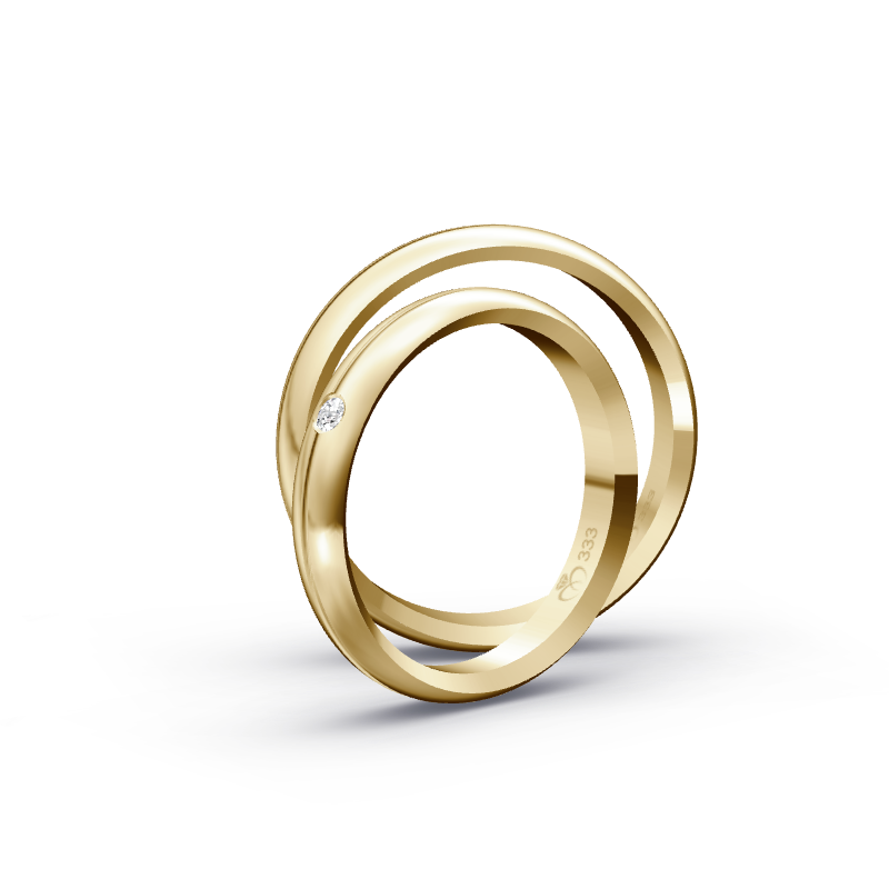 Miniaturbild: Trauringe TL6500 - Gelbgold (Poliert) | Eheringe aus Gold