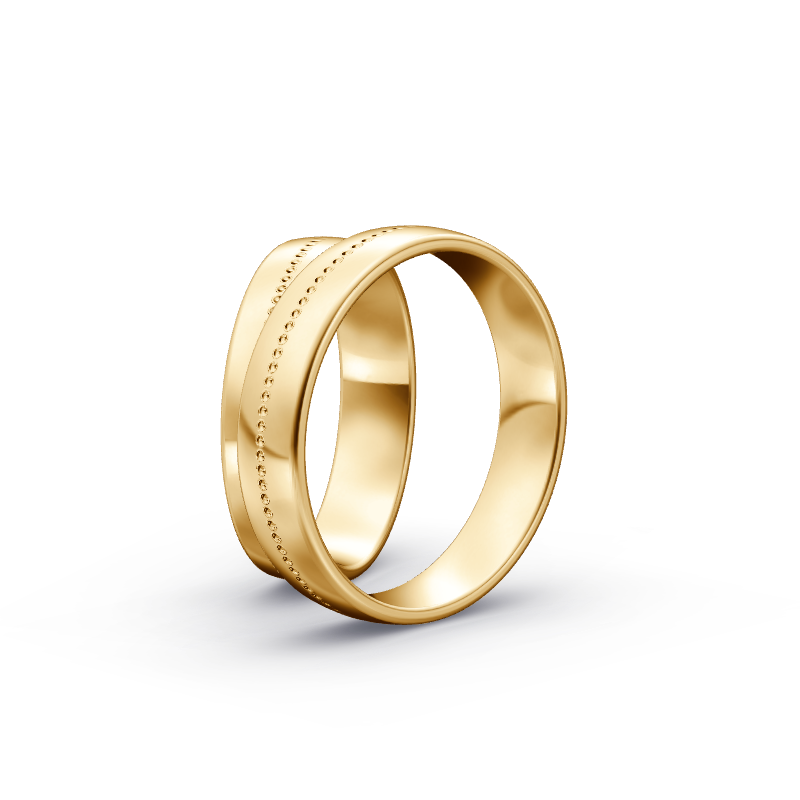 Miniaturbild: Trauringe TL7827 - Sattgelb-Gold
