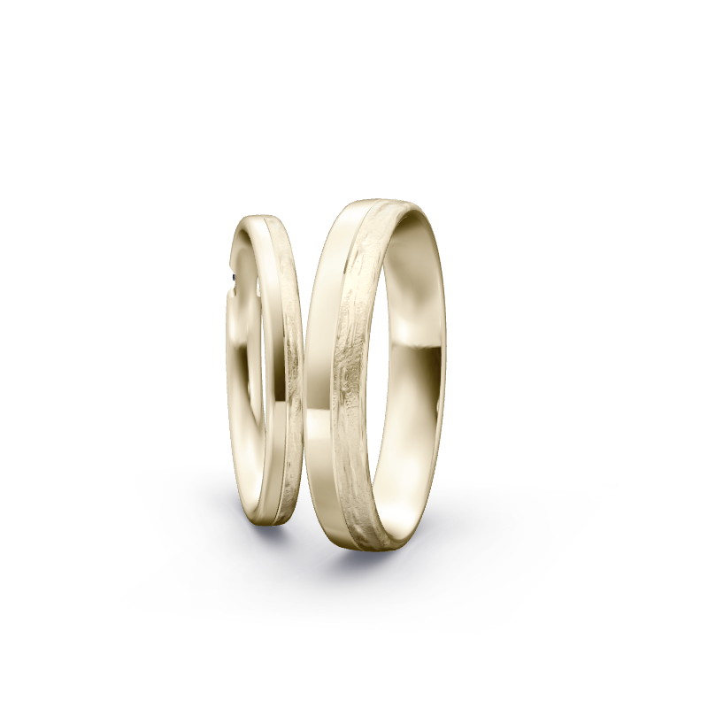 Thumbnail: Trauringe TL4166 - Chamois (Altweißgold)