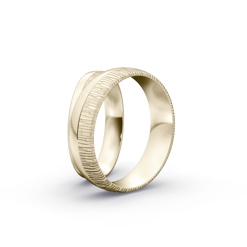 Miniaturbild: Trauringe TL9976 - Chamois (Altweißgold)