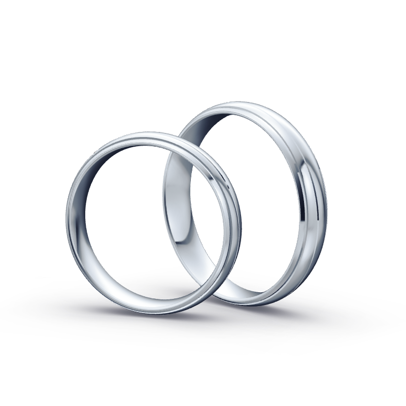 Miniaturbild: Trauringe TL9128 - Palladium