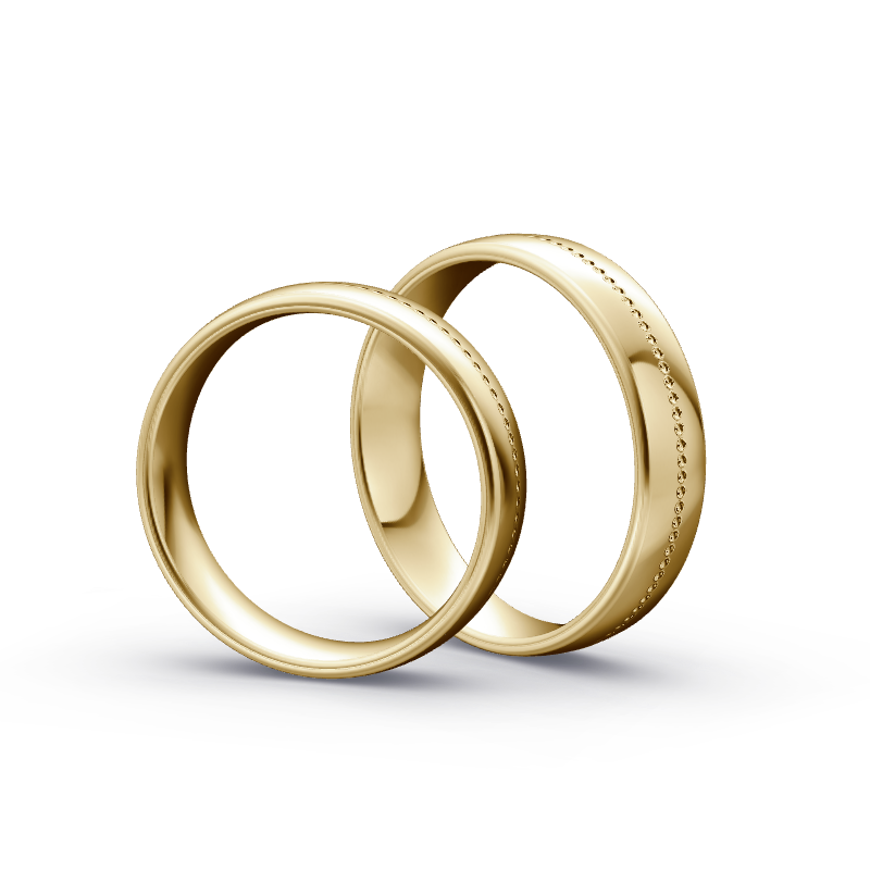 Miniaturbild: Trauringe TL4531 - Gelbgold (Poliert) | Eheringe aus Gold