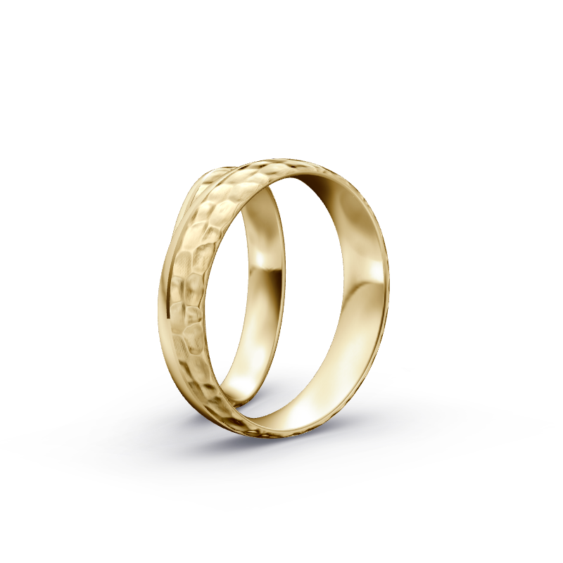 Miniaturbild: Trauringe TL6576 - Gelbgold (Kies / poliert) | Eheringe aus Gold