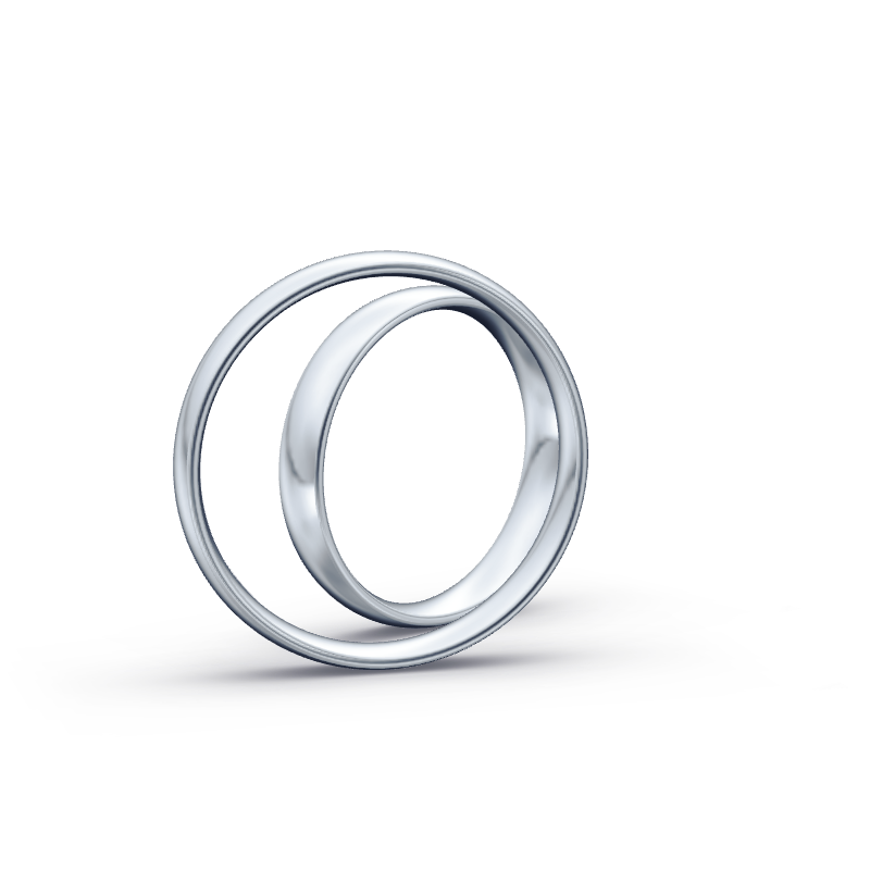 Miniaturbild: Trauringe TL9874 - Palladium