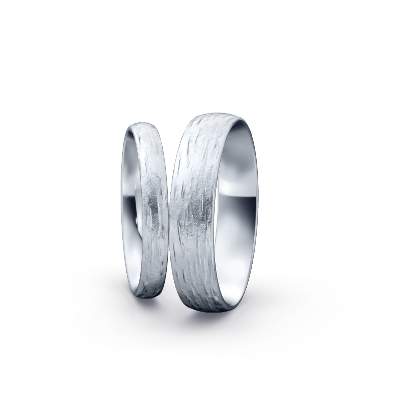 Miniaturbild: Trauringe TL3123 - Platin (Wasserfall) mit 17 Brillanten
