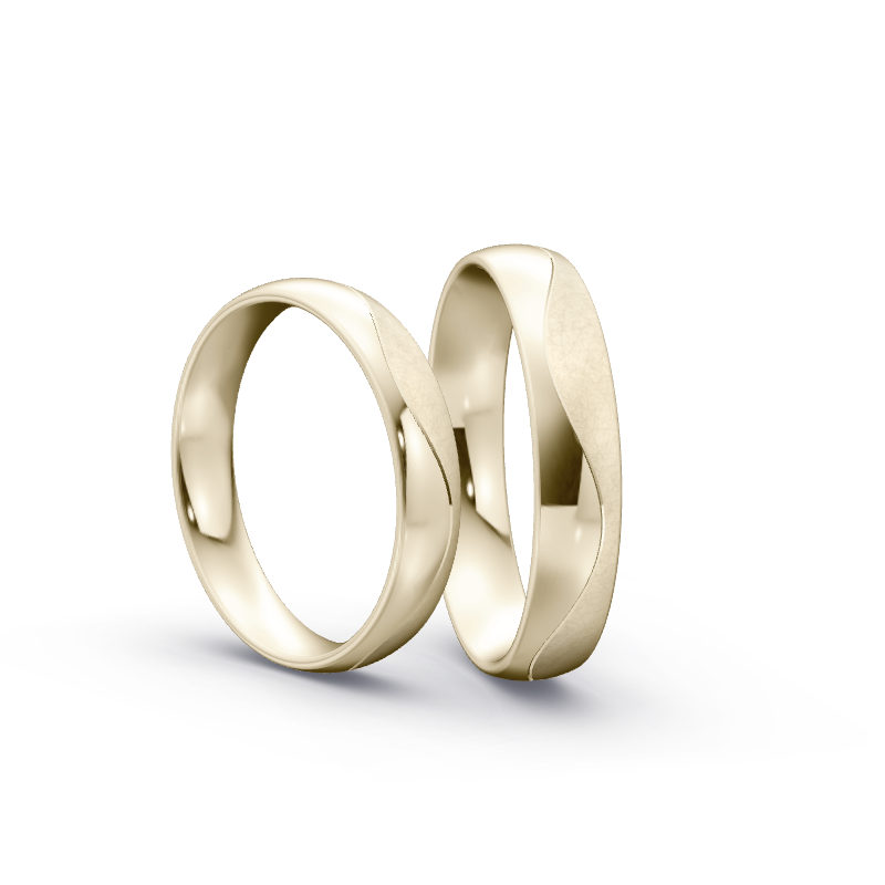 Miniaturbild: Trauringe TL8834 - Chamois (Altweißgold)