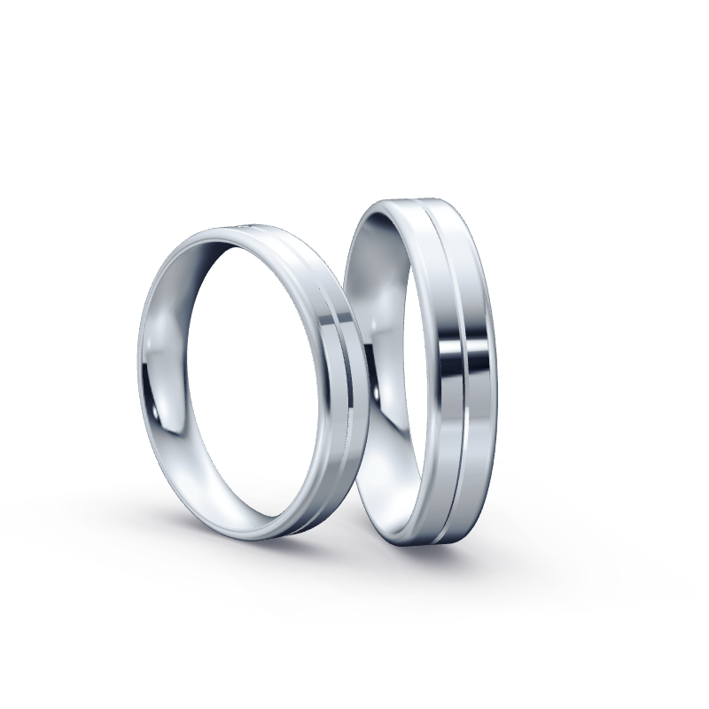 Miniaturbild: Trauringe TL6528 - Palladium
