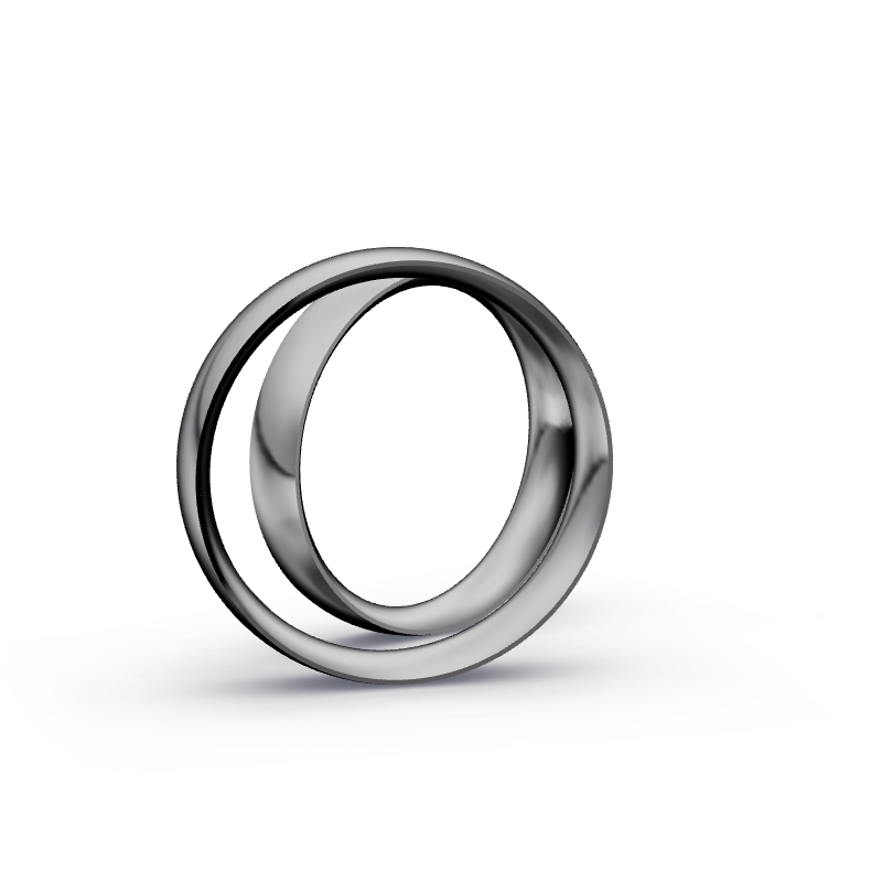 Miniaturbild: Trauringe TL9422 - Tantal (Poliert) | 999er Tantal Ring