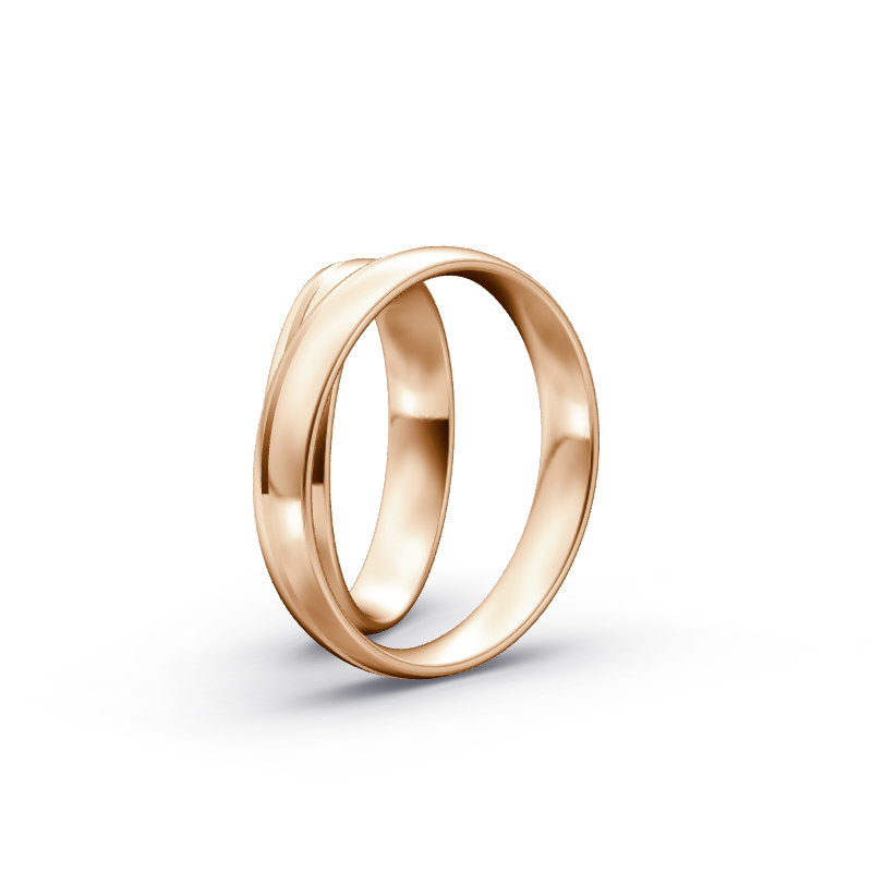 Miniaturbild: Trauringe TL1118 - Rotgold (Poliert) | Eheringe aus Gold