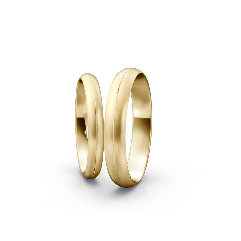 Miniaturbild: Trauringe TL9345 - Gelbgold (Sandmatt fein) | Eheringe aus Gold