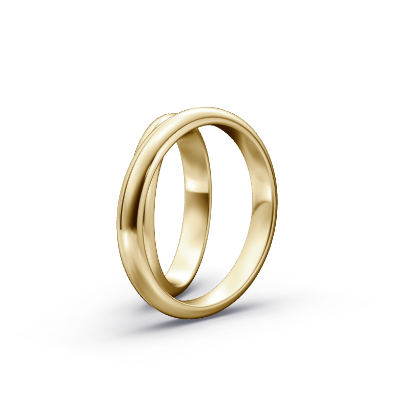 Miniaturbild: Trauringe TL5655 - Gelbgold (Poliert) | Eheringe aus Gold