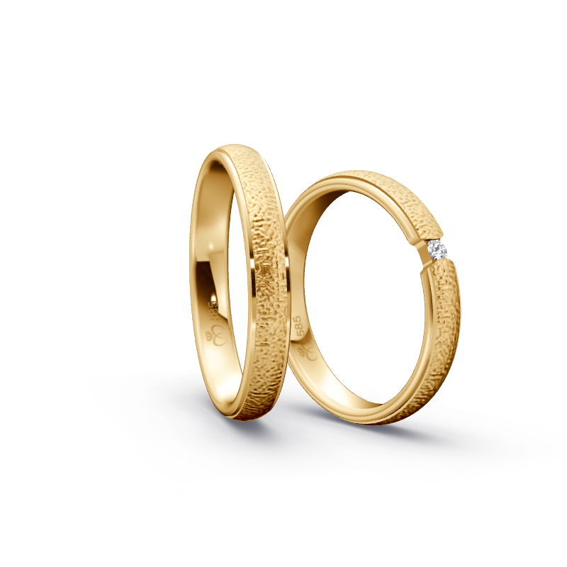 Miniaturbild: Trauringe TL7952 - Sattgelb-Gold