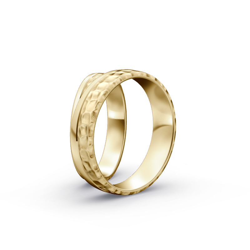 Miniaturbild: Trauringe TL2700 - Gelbgold (Kies / poliert) | Eheringe aus Gold