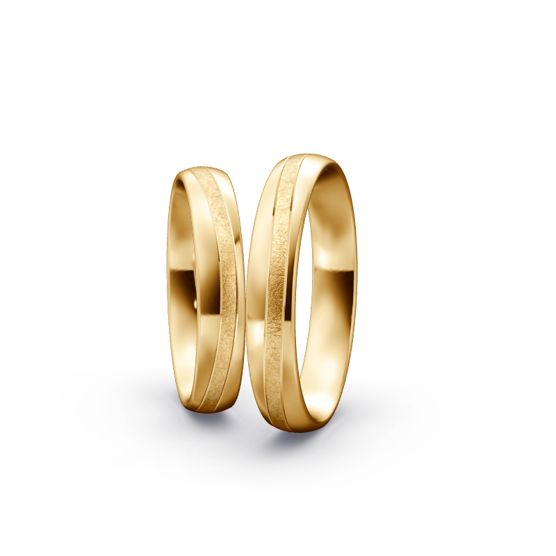 Miniaturbild: Trauringe TL8205 - Sattgelb-Gold