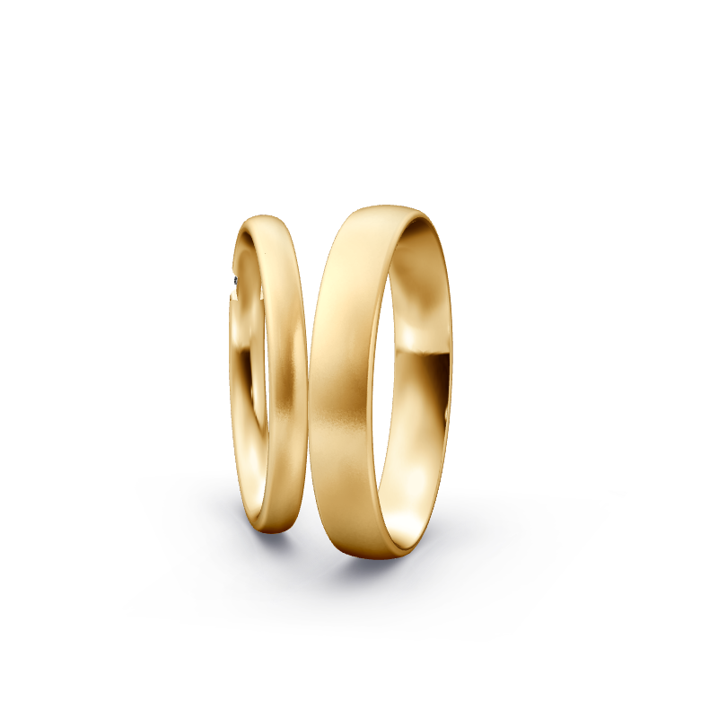 Miniaturbild: Trauringe TL7423 - Sattgelb-Gold
