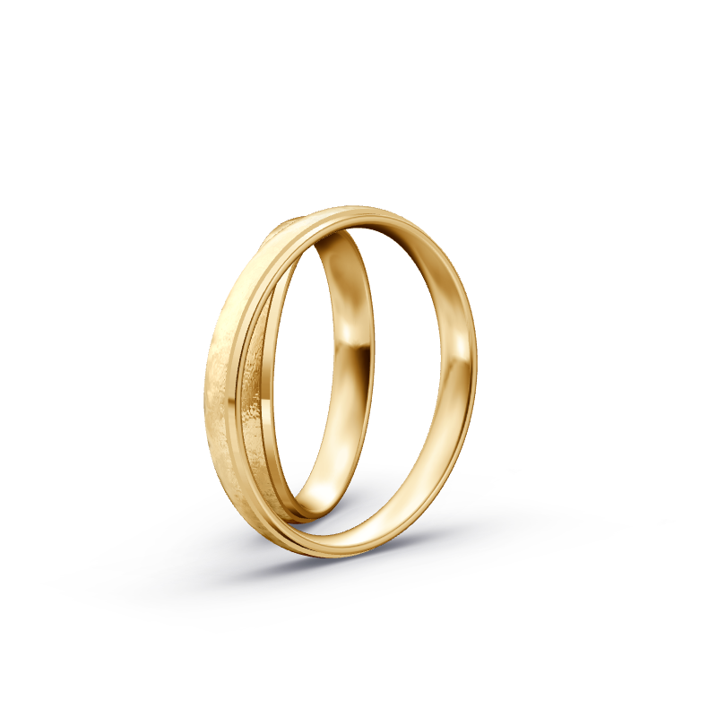 Miniaturbild: Trauringe TL7257 - Sattgelb-Gold