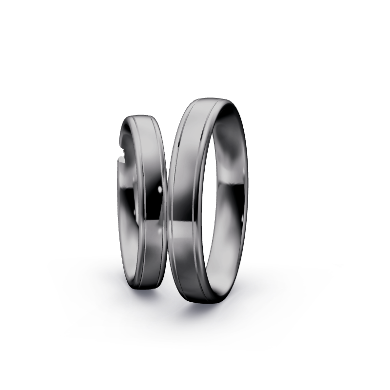 Miniaturbild: Trauringe TL9987 - Tantal (Poliert) | 999er Tantal Ring