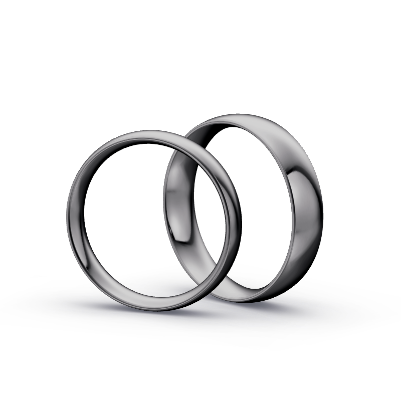 Miniaturbild: Trauringe TL9089 - Tantal (Poliert) | 999er Tantal Ring