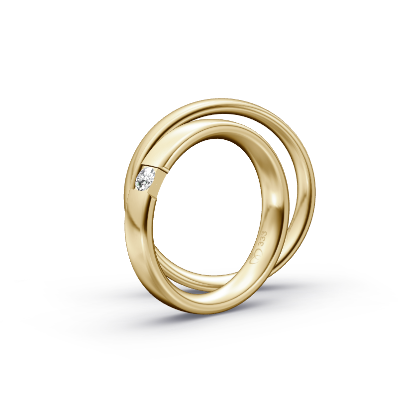 Miniaturbild: Trauringe TL3894 - Gelbgold (Poliert) | Eheringe aus Gold