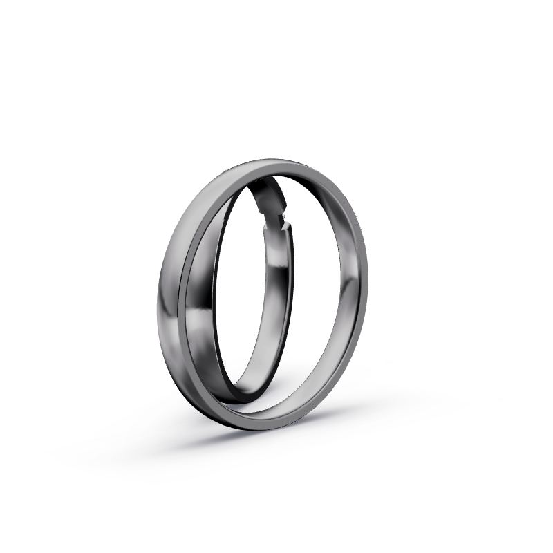 Miniaturbild: Trauringe TL9116 - Tantal (Poliert) | 999er Tantal Ring