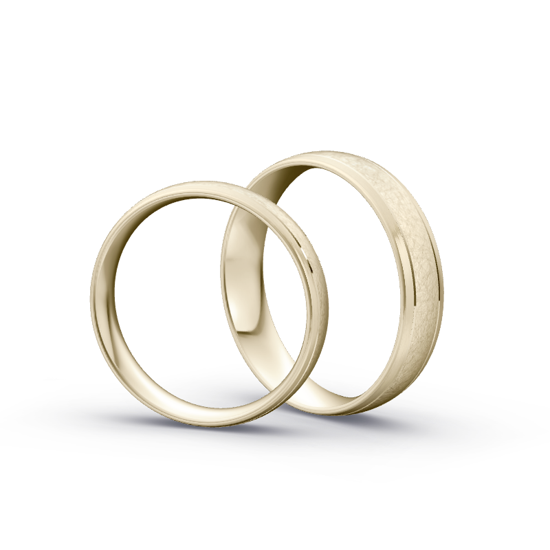 Miniaturbild: Trauringe TL8135 - Chamois (Altweißgold)