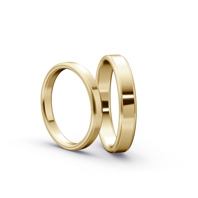 Miniaturbild: Trauringe TL8115 - Gelbgold (Poliert) | Eheringe aus Gold