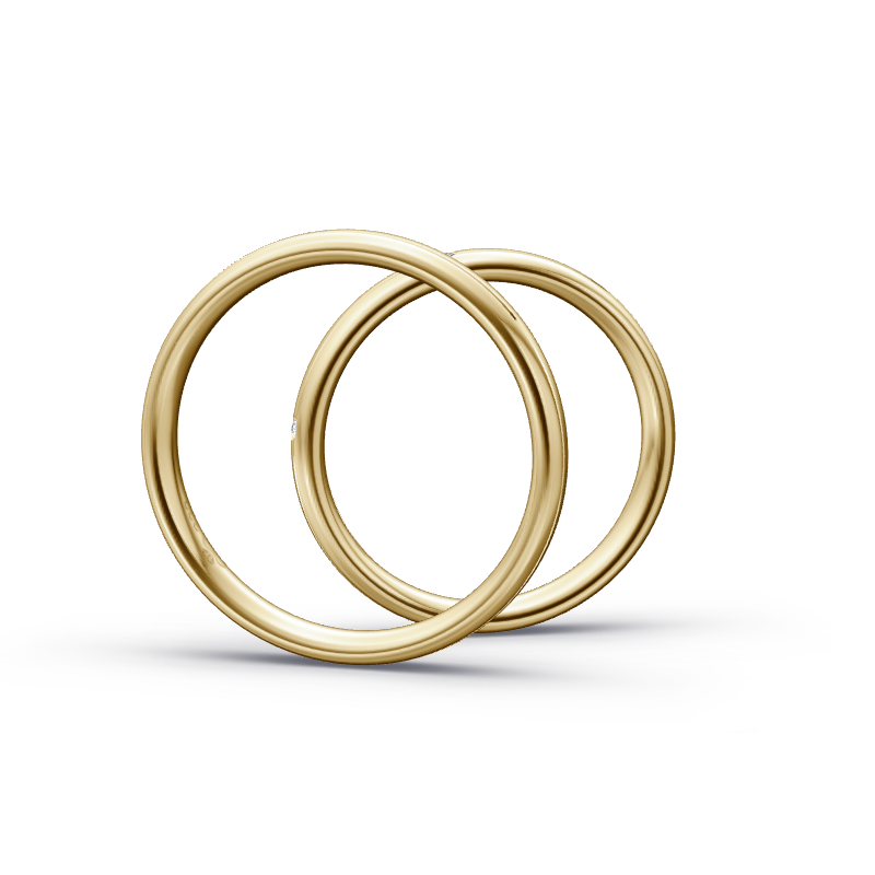 Miniaturbild: Trauringe TL2241 - Gelbgold (Poliert) | Eheringe aus Gold
