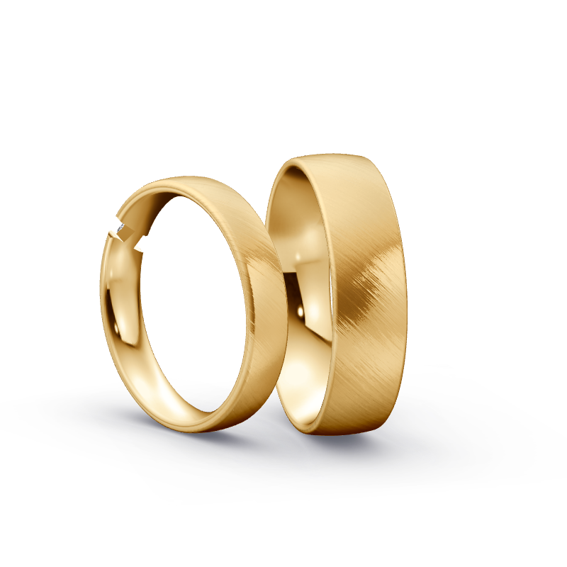 Miniaturbild: Trauringe TL7405 - Sattgelb-Gold