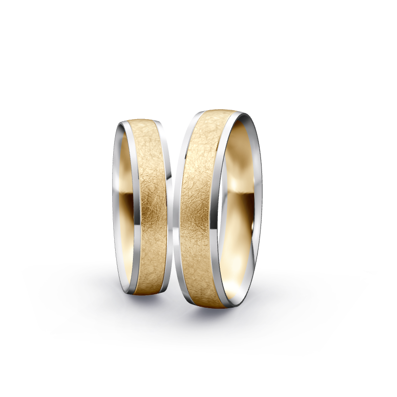 Miniaturbild: Trauringe TL4619 - Gelbgold/Weißgold
