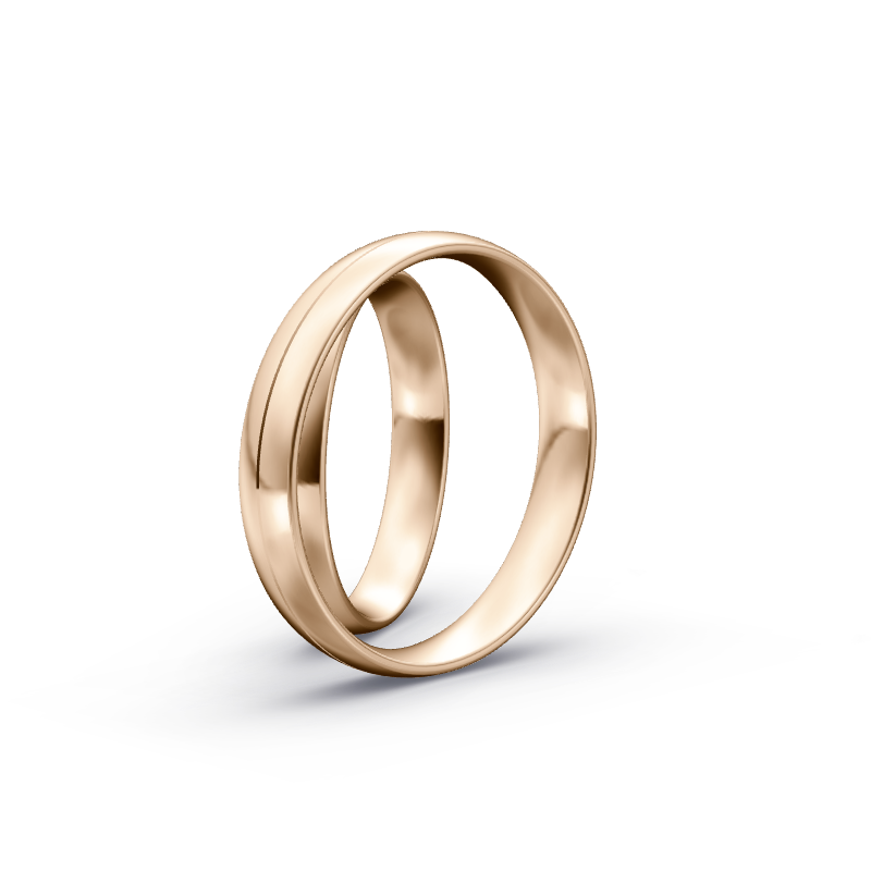 Miniaturbild: Trauringe TL9709 - Roségold (Poliert) | Eheringe aus Gold