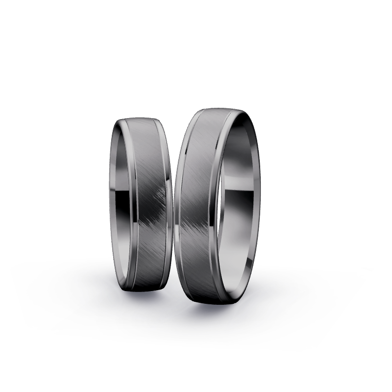 Miniaturbild: Trauringe TL8476 - Tantal (Poliert / Schrägmatt) | 999er Tantal Ring