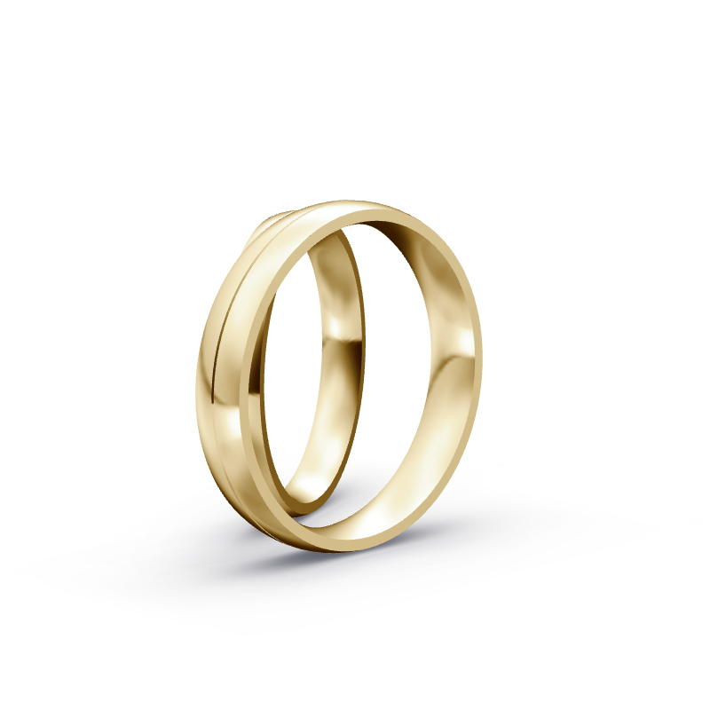 Miniaturbild: Trauringe TL5802 - Gelbgold (Poliert) | Eheringe aus Gold