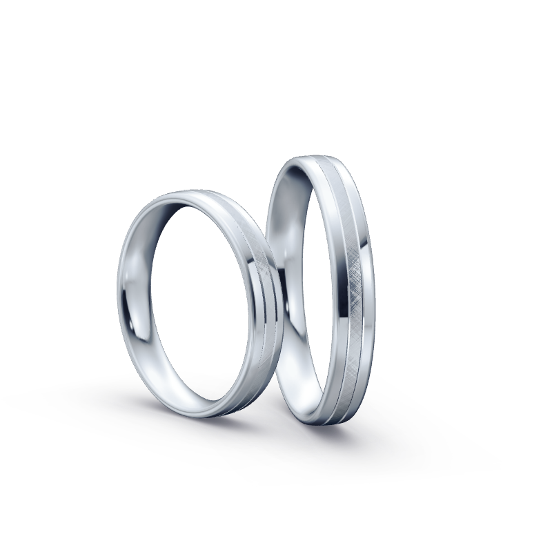 Miniaturbild: Trauringe TL6450 - Palladium