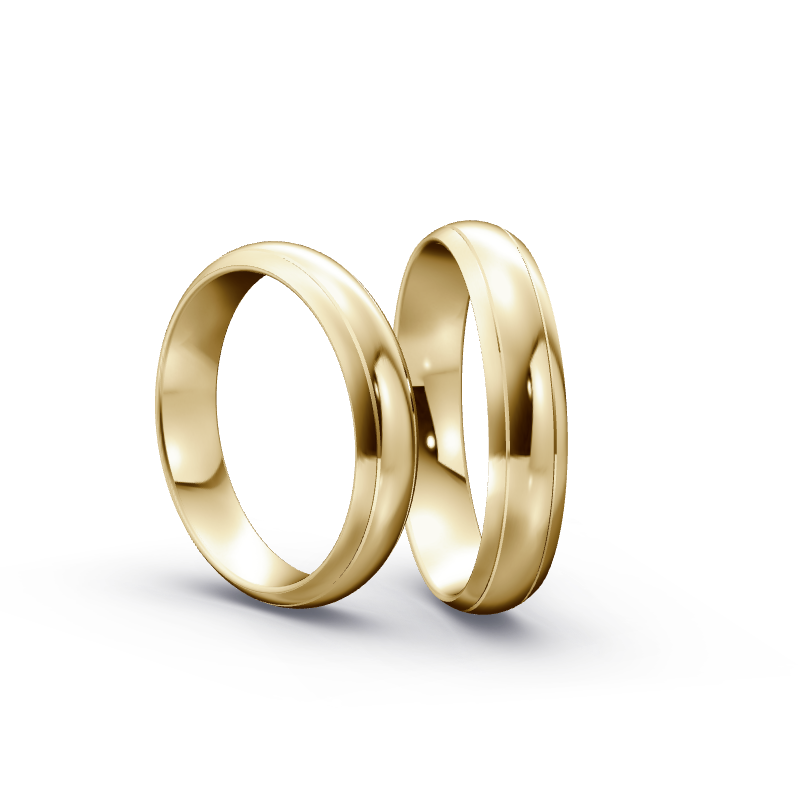Miniaturbild: Trauringe TL3452 - Gelbgold (Poliert) | Eheringe aus Gold