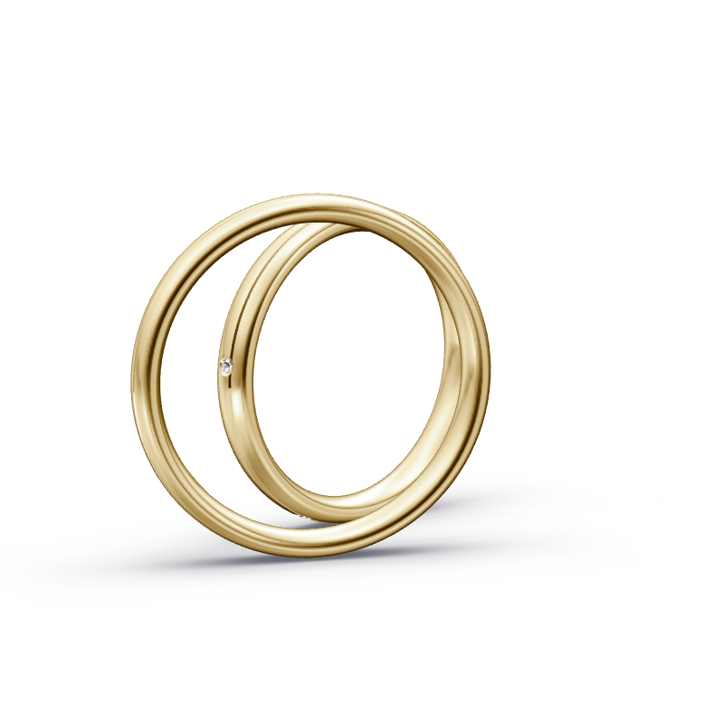 Miniaturbild: Trauringe TL2241 - Gelbgold (Poliert) | Eheringe aus Gold