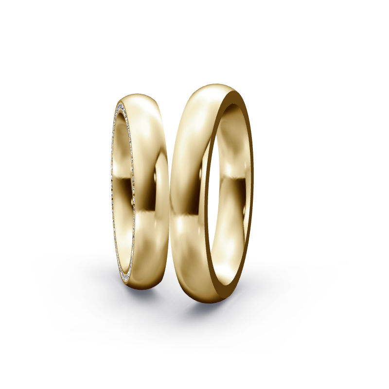 Miniaturbild: Trauringe TL8747 - Gelbgold (Poliert) | Eheringe aus Gold