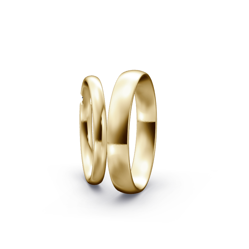 Miniaturbild: Trauringe TL8771 - Gelbgold (Poliert) | Eheringe aus Gold