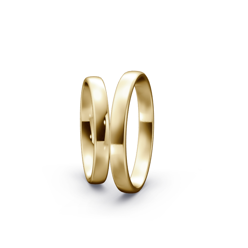 Miniaturbild: Trauringe TL1421 - Gelbgold (Poliert) | Eheringe aus Gold