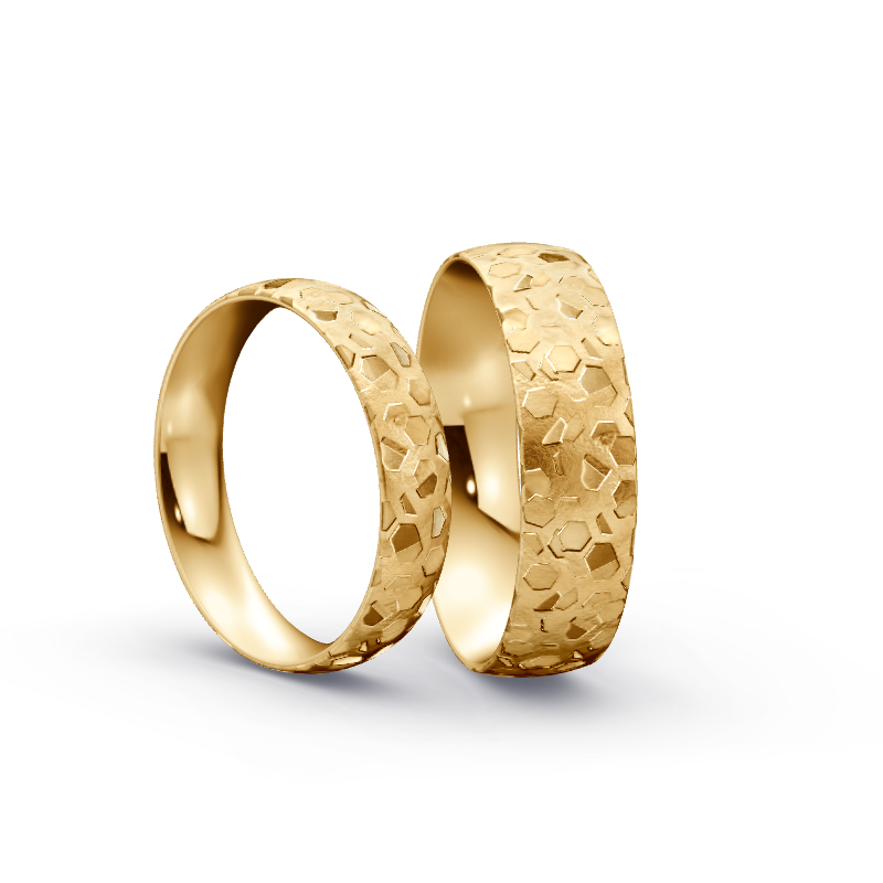 Miniaturbild: Trauringe TL7437 - Sattgelb-Gold