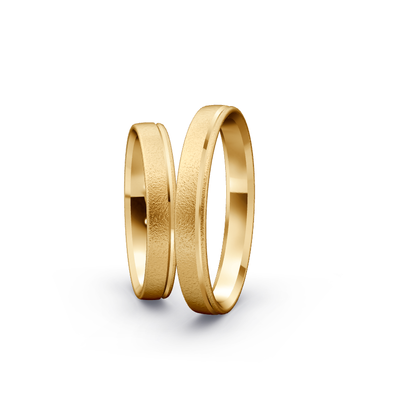 Miniaturbild: Trauringe TL7627 - Sattgelb-Gold