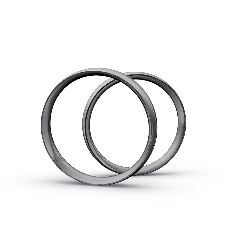 Miniaturbild: Trauringe TL8684 - Tantal (Sandmatt fein) | 999er Tantal Ring