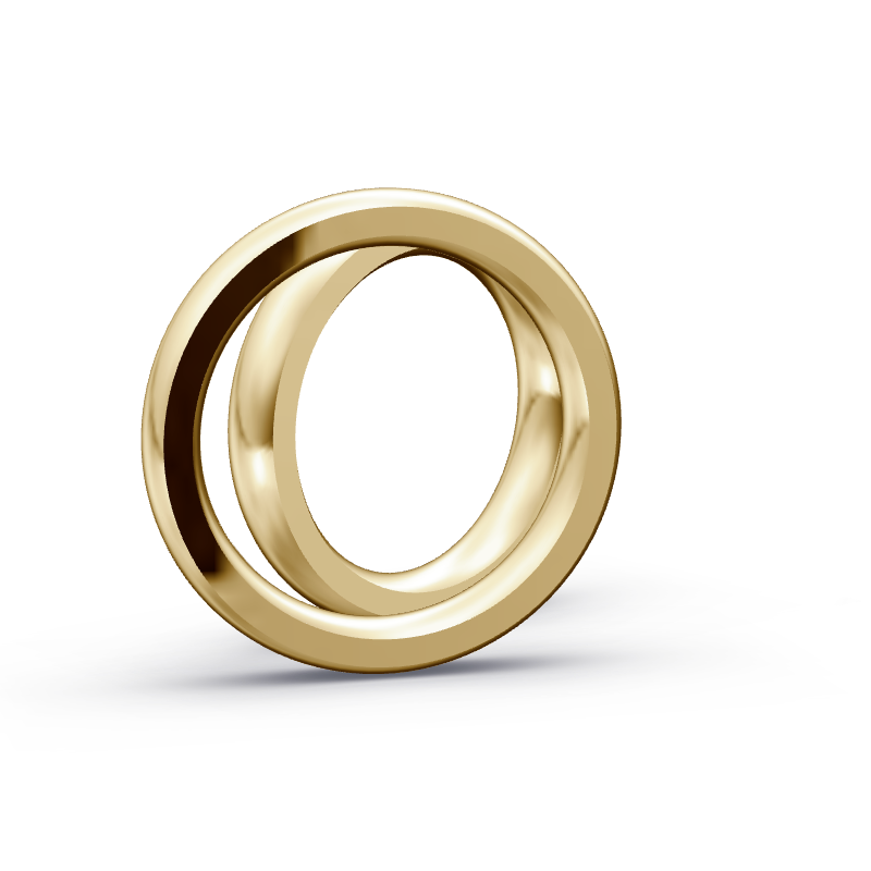 Miniaturbild: Trauringe TL8747 - Gelbgold (Poliert) | Eheringe aus Gold
