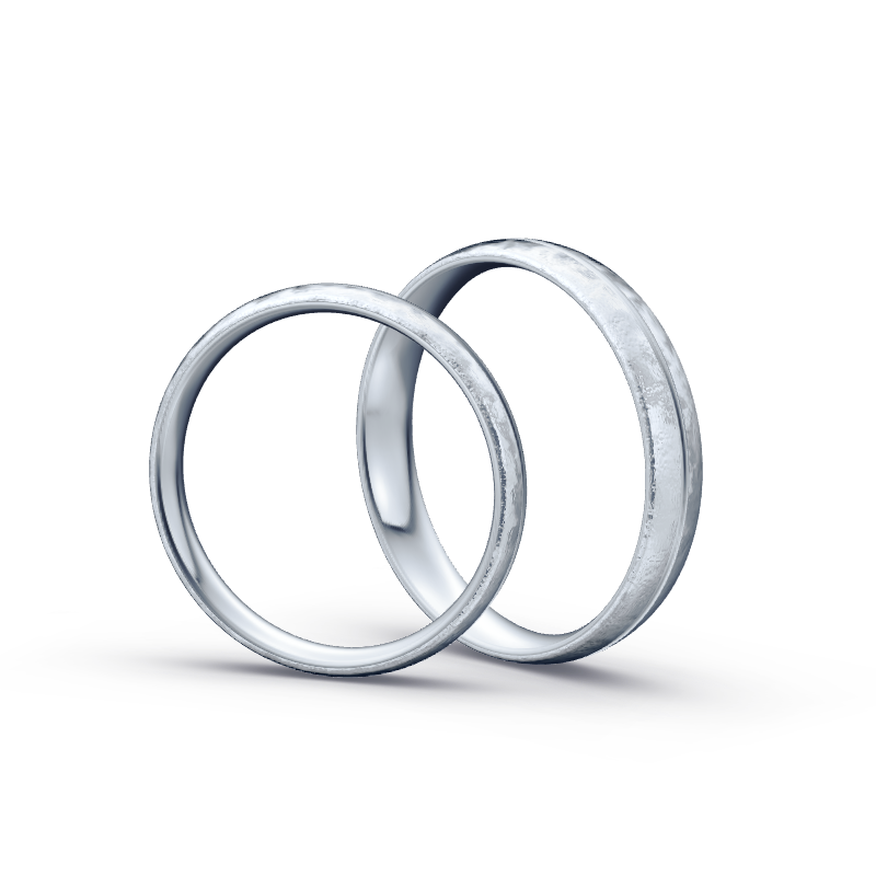 Miniaturbild: Trauringe TL7218 - Palladium